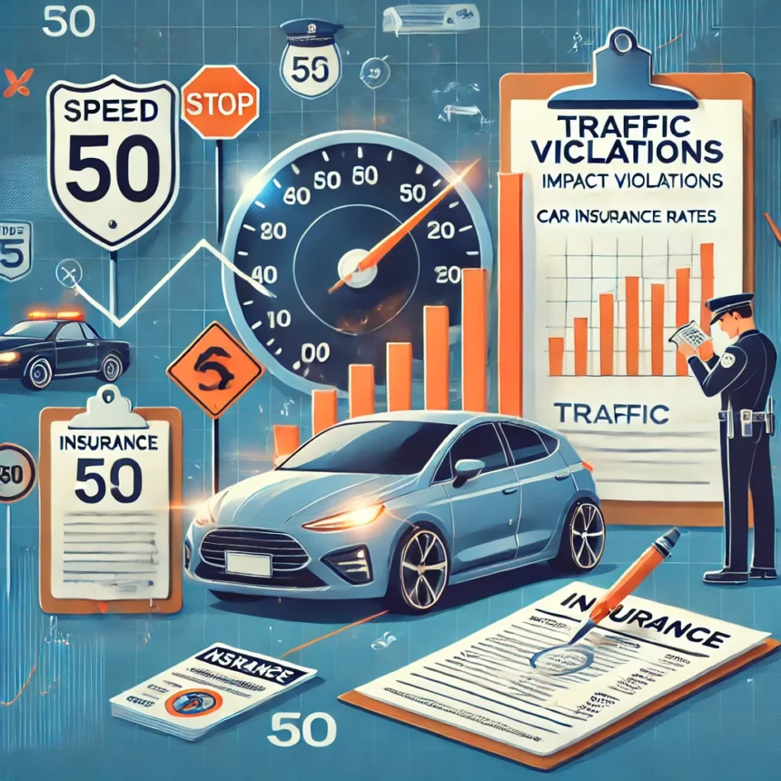 How Traffic Violations Affect Your Car Insurance Rates